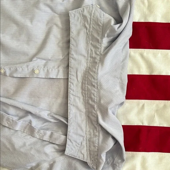 CK Striped Button-Up Shirt - Picture 5 of 12